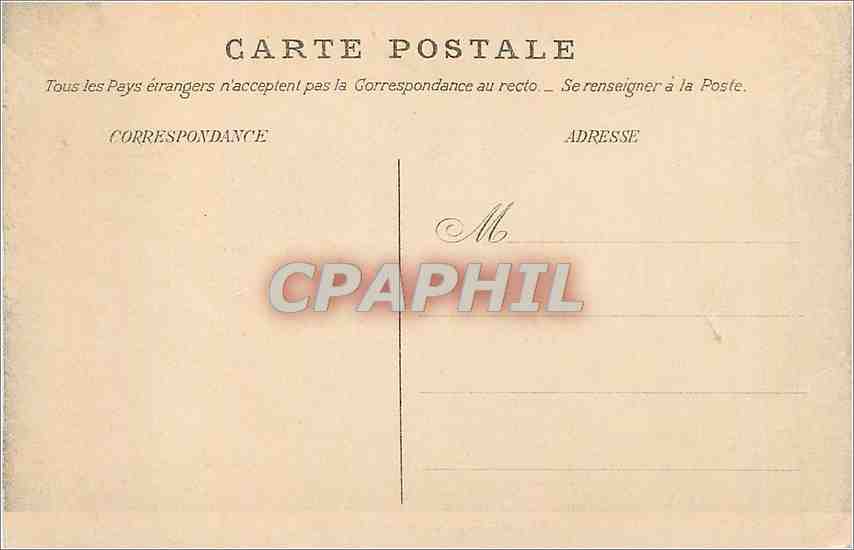 CPA Un coin du Vieux Biskra  — Rückseite