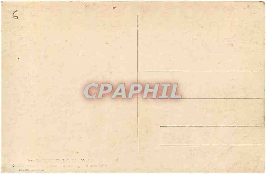 CPA La Haye Malherbe Eure Chateau d'Argeronne le Salon Blanc  — Rückseite