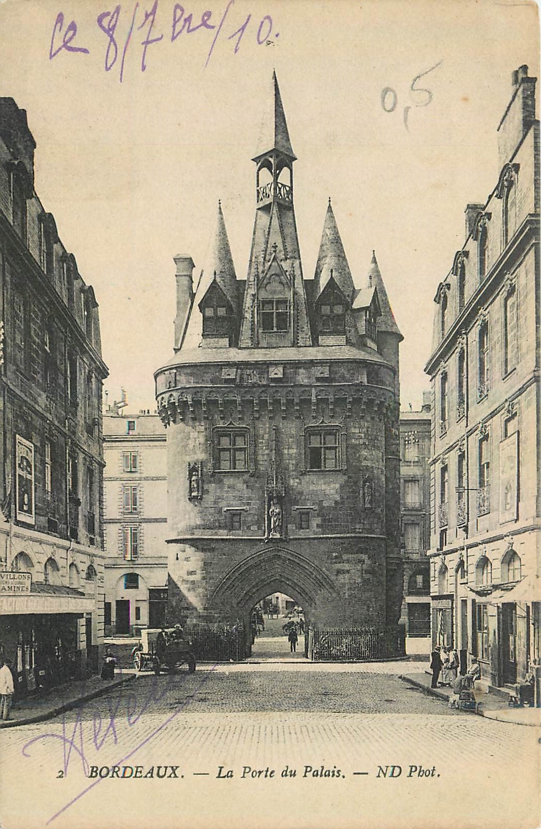 CPA Bordeaux La Porte du Palais 
