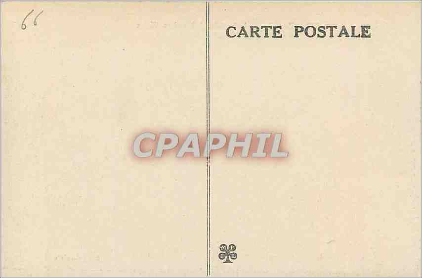 CPA Pyr Or Mont Louis Les Villas au fond les montagnes de Carenca  — Rückseite