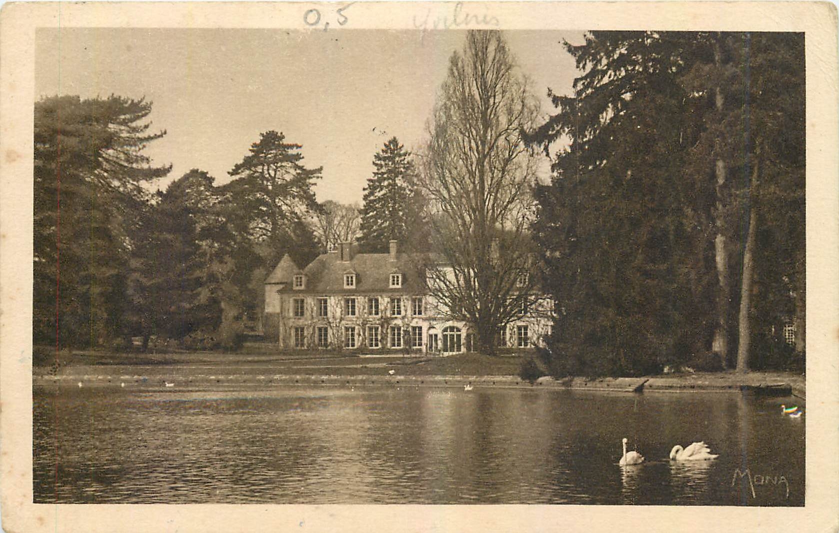 CPA Chateau de la Couharde La Queue les Yvelines Seine et Oise Facade Sud 