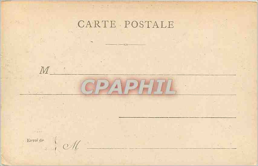 CPA Paris Gare Saint Lazare  — Rückseite