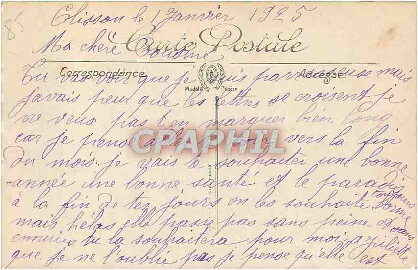 Les Sables-d'Olonne — Embarkement pour la Chaume — LL. — Éditeur LL. — Rückseite
