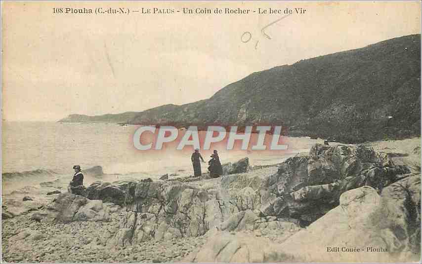 Plouha (C.-du-N.) — Le Palus — Un Coin de Rocher — Le Bec de Vir — Édité par Gouée