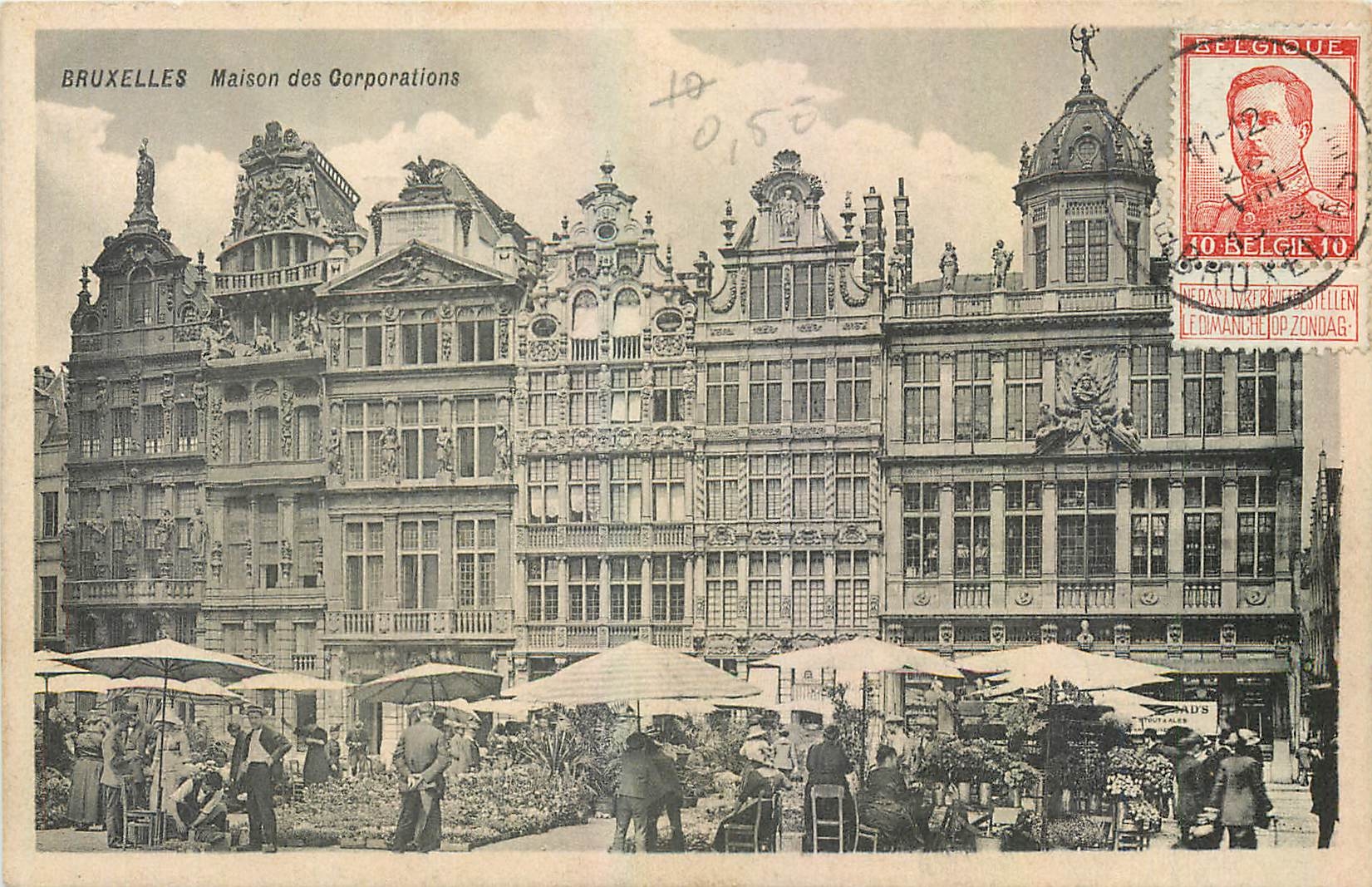 CPA Bruxelles Maison des Corporations 