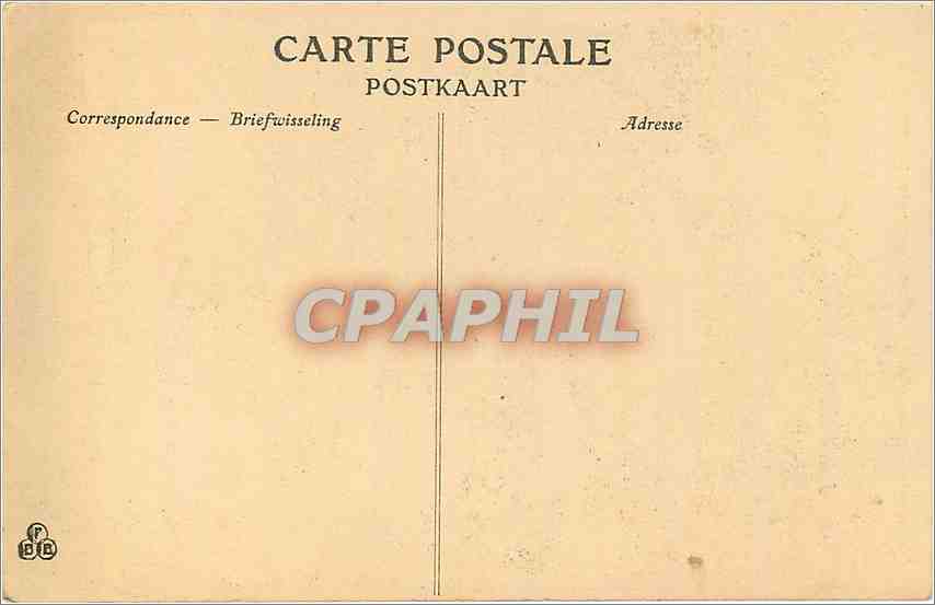 CPA Bruxelles L'Eglise Sainte Gudule  — Rückseite