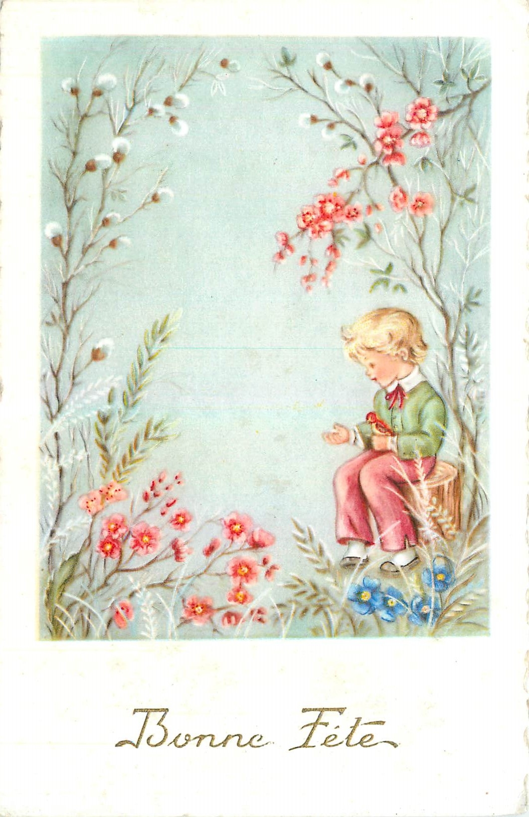 CPA Bonne Fete 