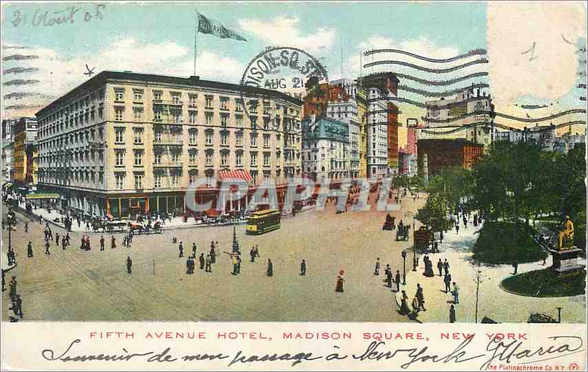 CPA Fifth Avenue Hotel Madison Square New York 