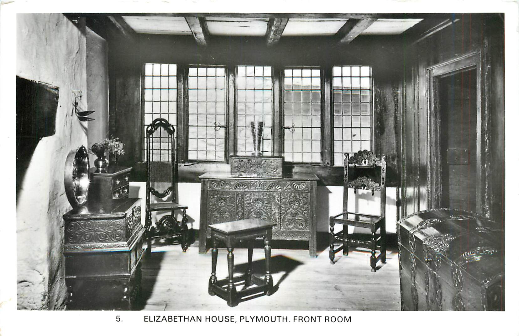 CPA Elizabethan House Plymouth Front Room 