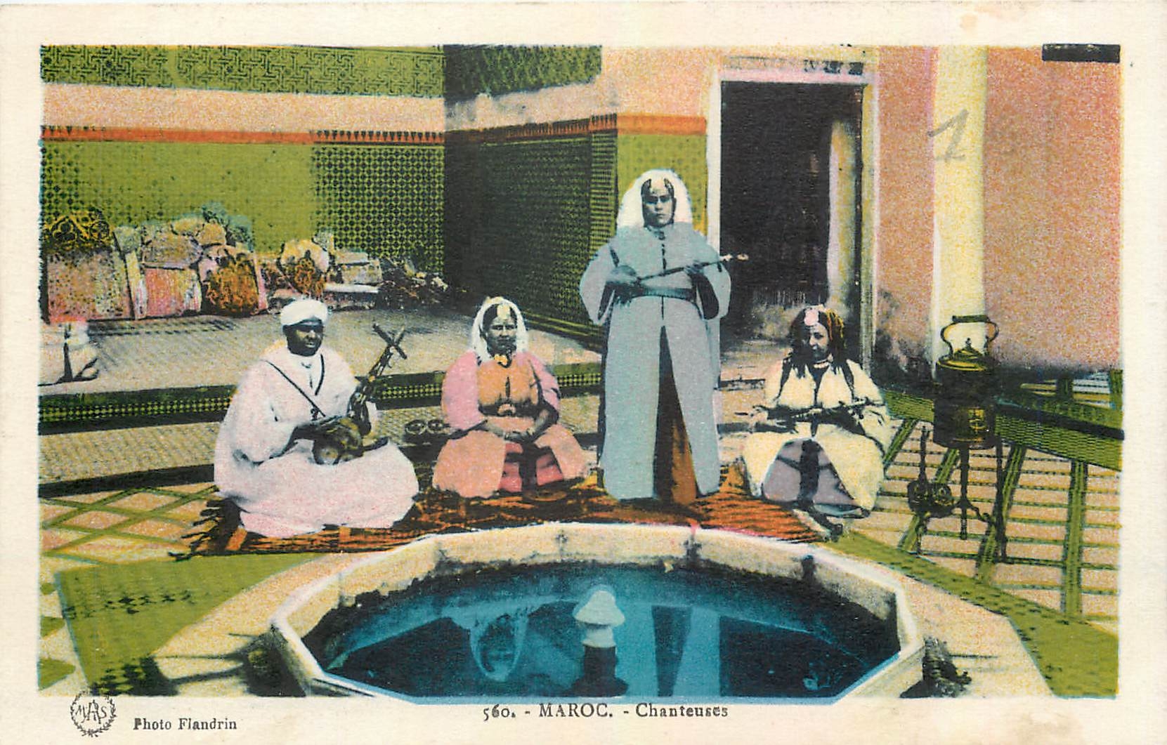 CPA Maroc Chanteuses 