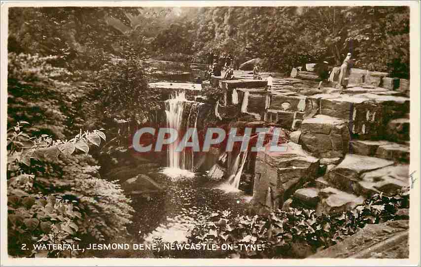 CPA Waterfall Jesmond Dene Newcastle on Tyne 