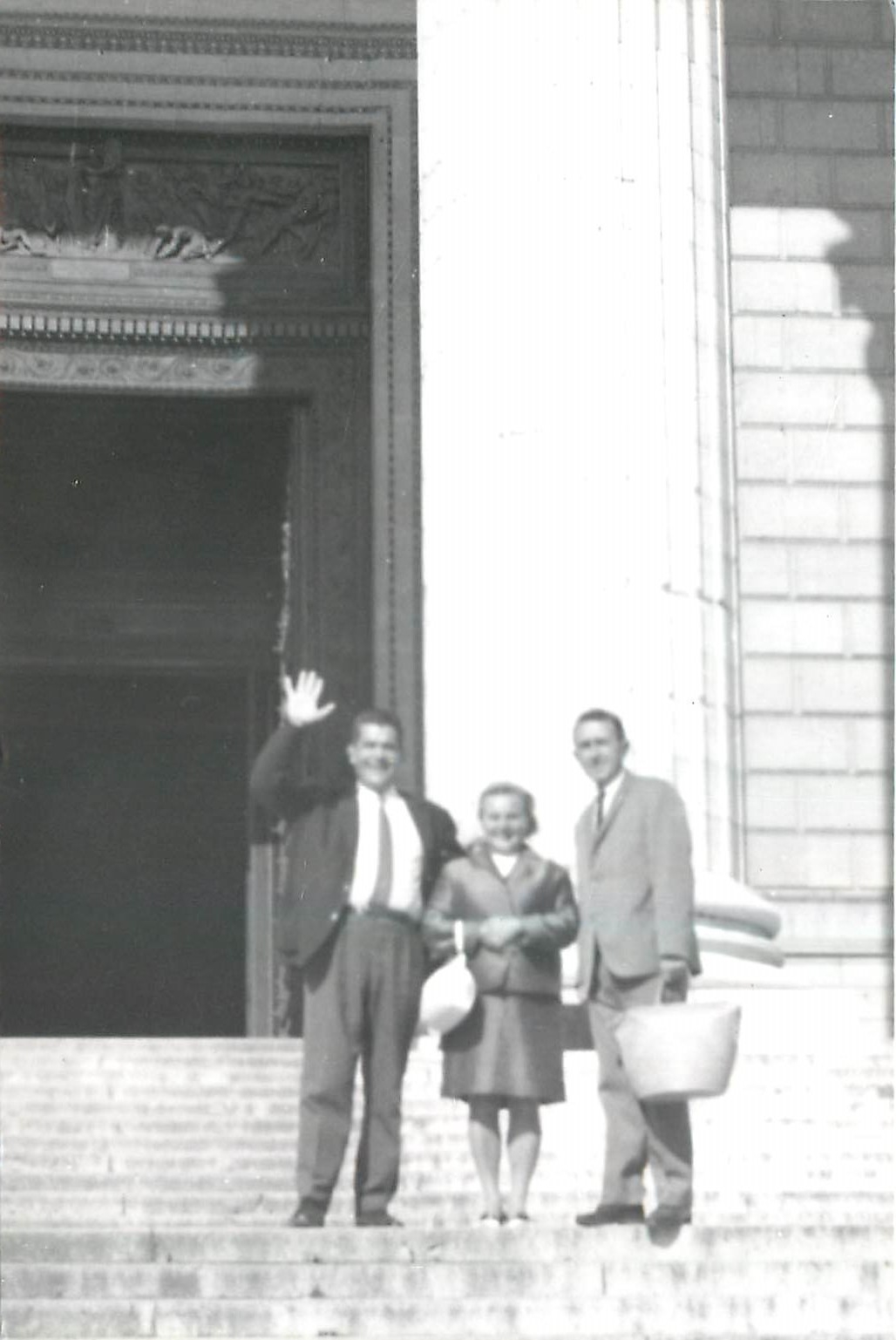 Photo Devant la Madeleine avec les Tcheques