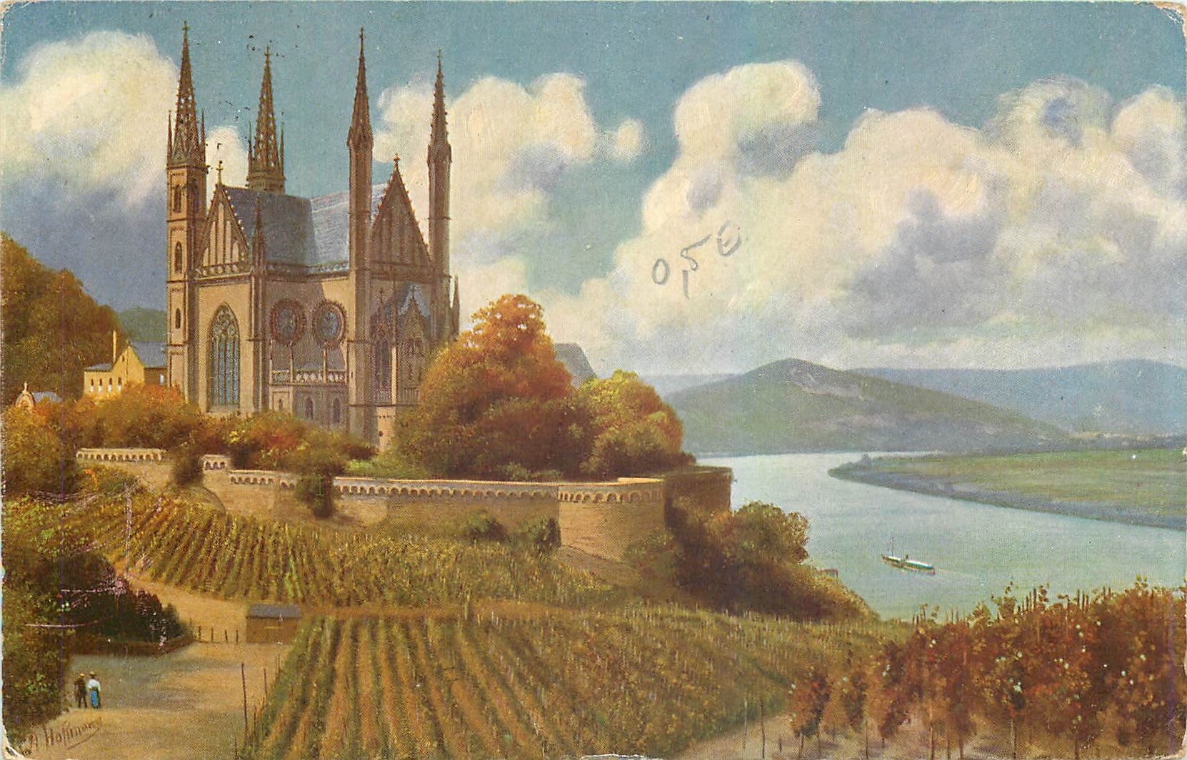 CPA Remagen Die Apollinarisfirche 