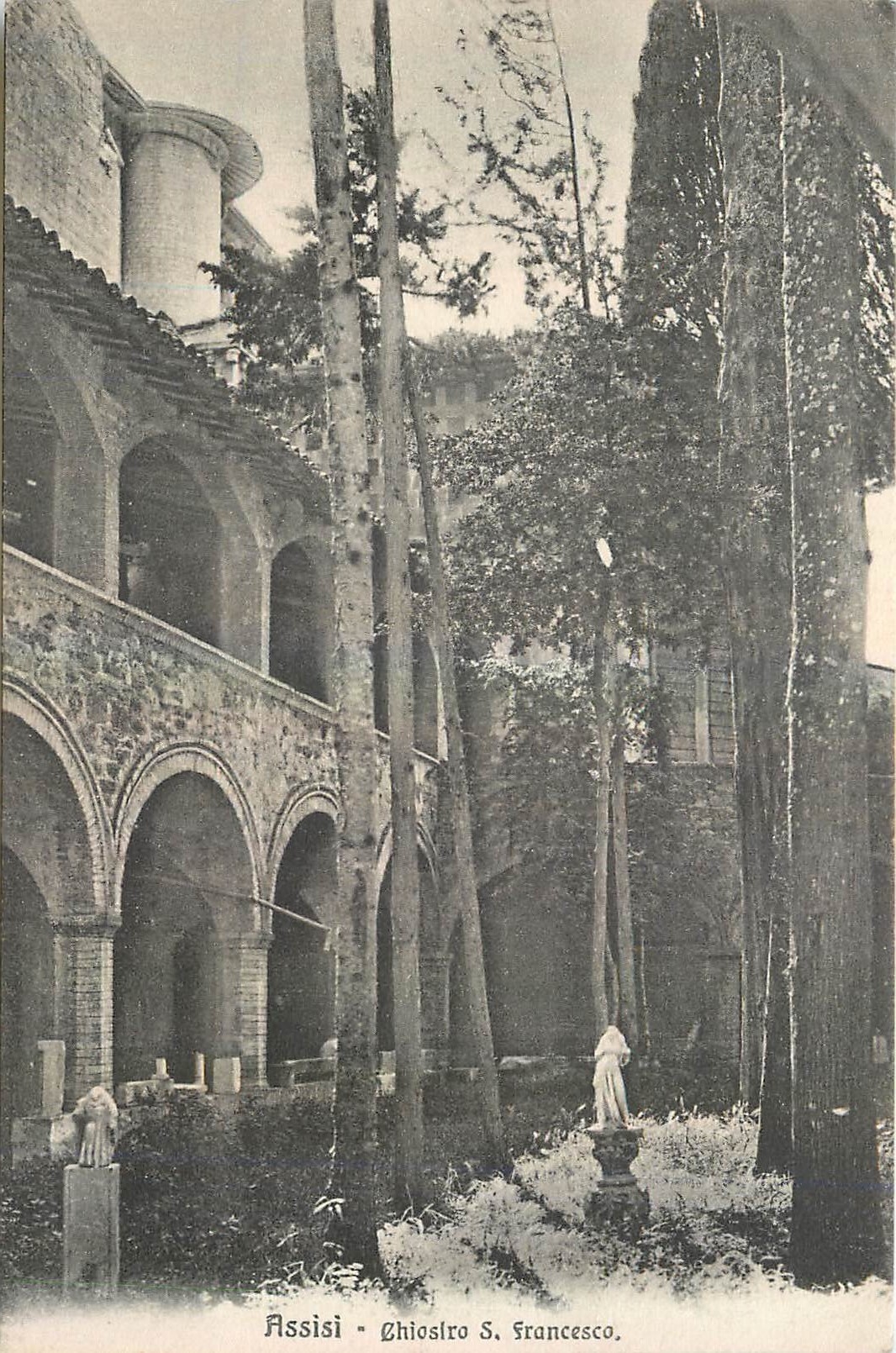 CPA Assisi Chiostro S Francesco 