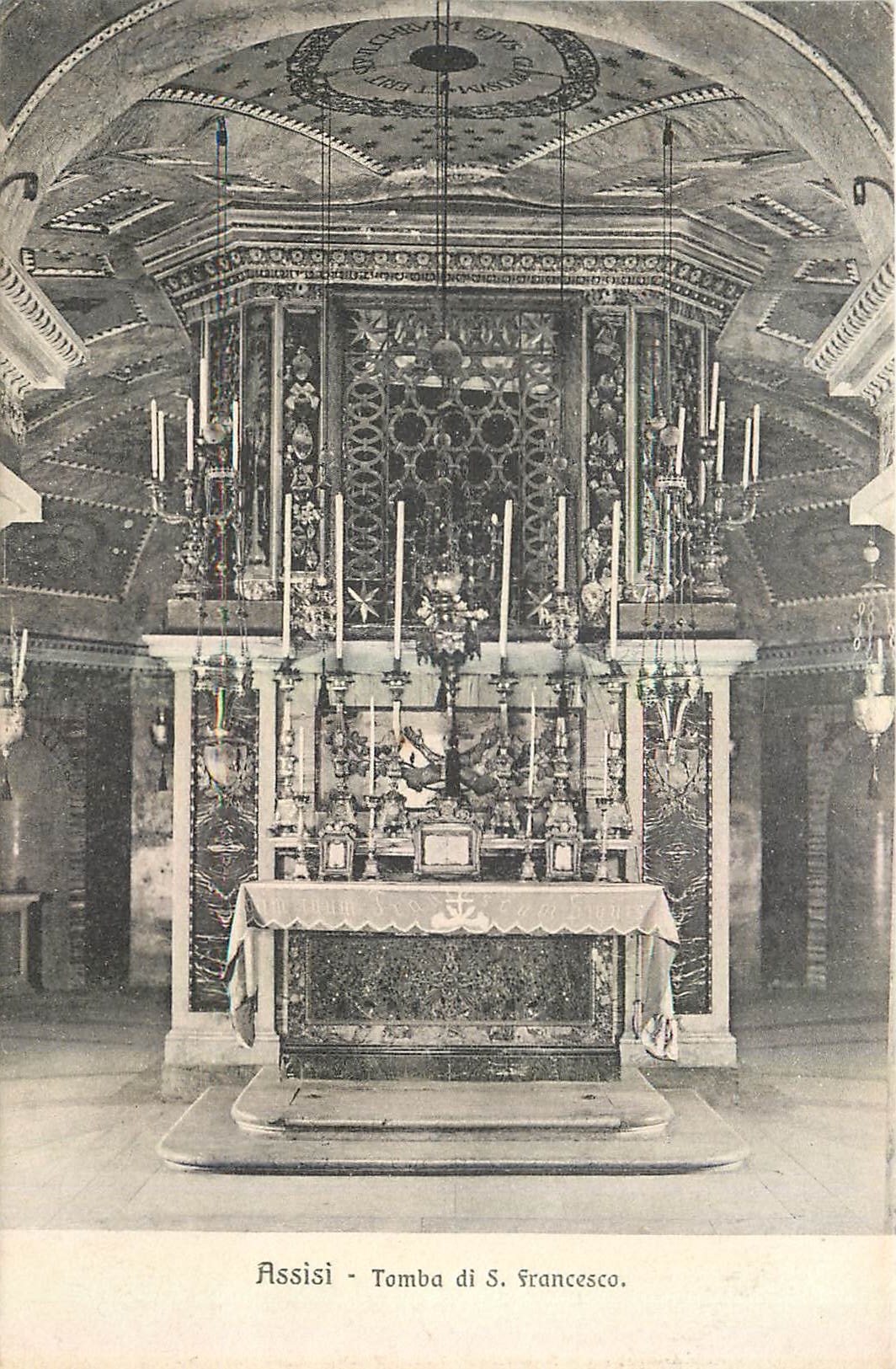 CPA Assisi Tomba di S Francesco 