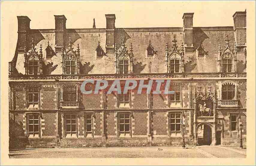 CPA Blois Le Chateau L'Aile Louis XII 