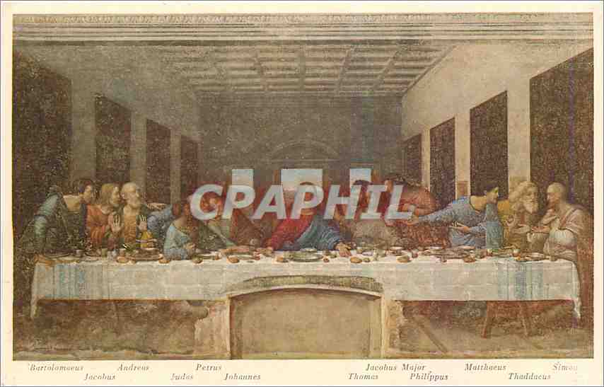 CPA L'Ultima Cena Leonardo da Vinci Milano 