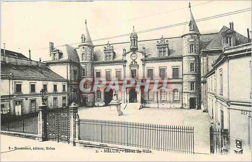 CPA Melun Hotel de Ville 