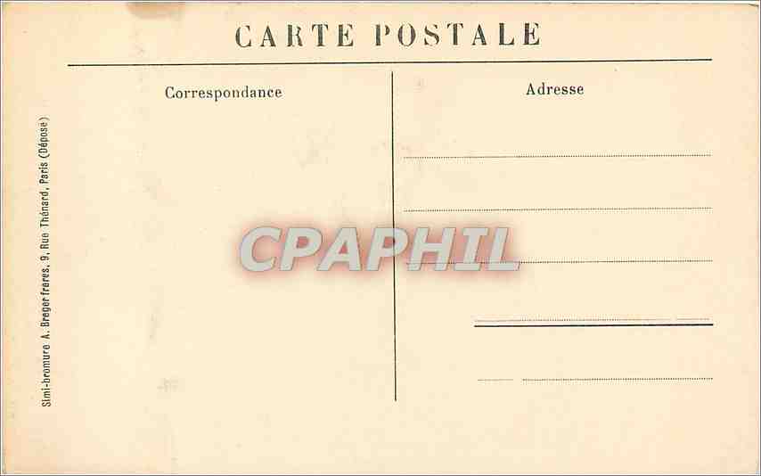 CPA Les Chateaux de l'Aube La Cordeliere La Facade principale  — Back