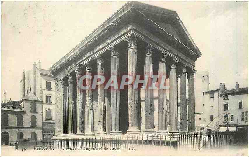 Vienne — Temple d'Auguste et de Livie — LL. n°39