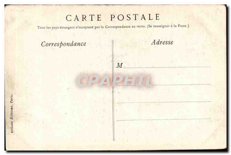Exposition Universelle Bruxelles-Illustration-Une soiree dans un Restaurant parisien(Fourrures Revillon Freres)-CPA — Rückseite