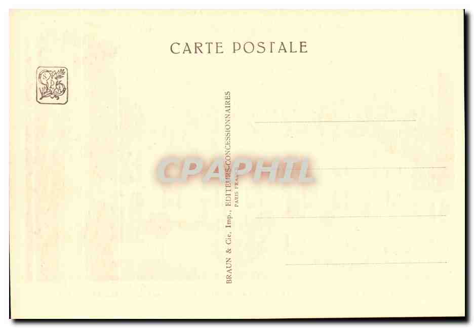 Paris-France-Exposition Coloniale Internationale-1931- Pavillion du Danemark-CPA — Rückseite