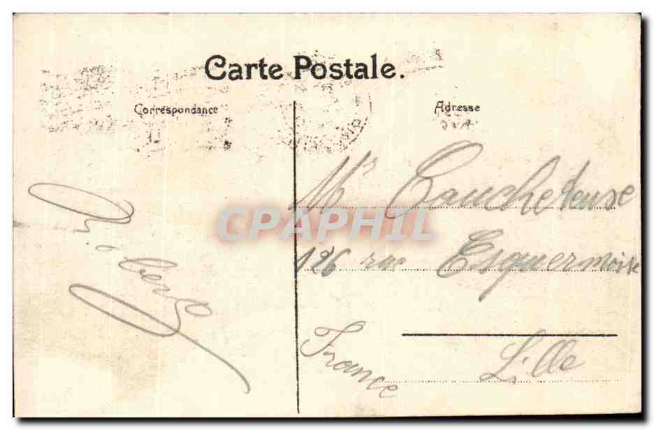 Exposition de Bruxelles-Brussels-Belgique-Belgium-1910- Arcades du Cinquantenaires- CPA — Rückseite