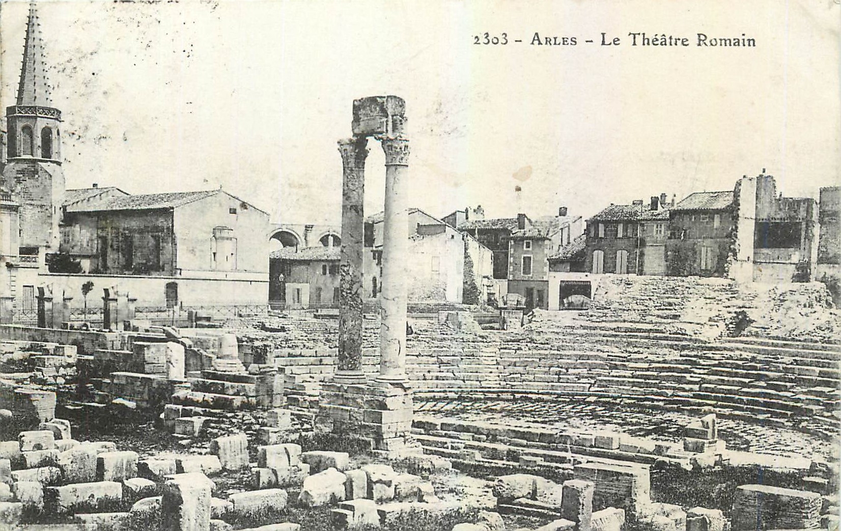 CPA Arles Le Theatre Romain 