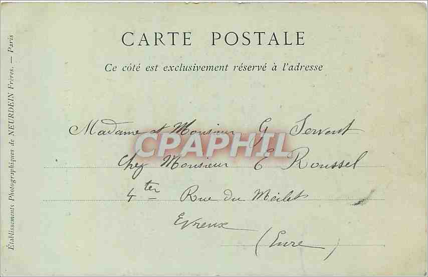 CPA Beziers Eglise Saint Nazaire le Cloitre  — Back