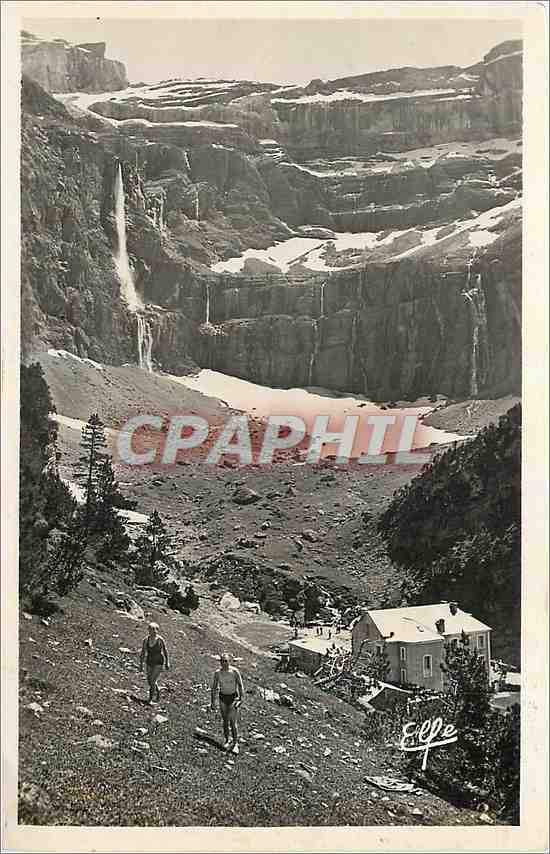 CPM Gavarnie Fond du Cirque La Grande Cascade et Hotel du Cirque 