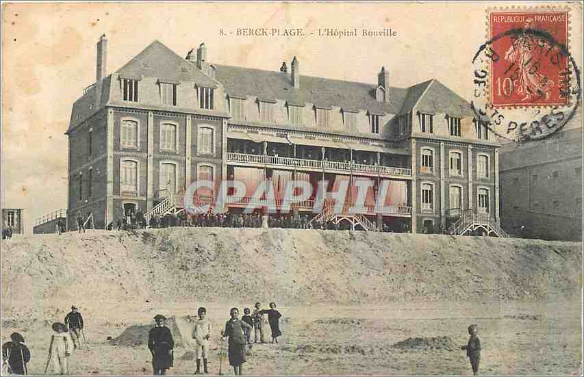 CPA Berck Plage L'Hopital Bouville 