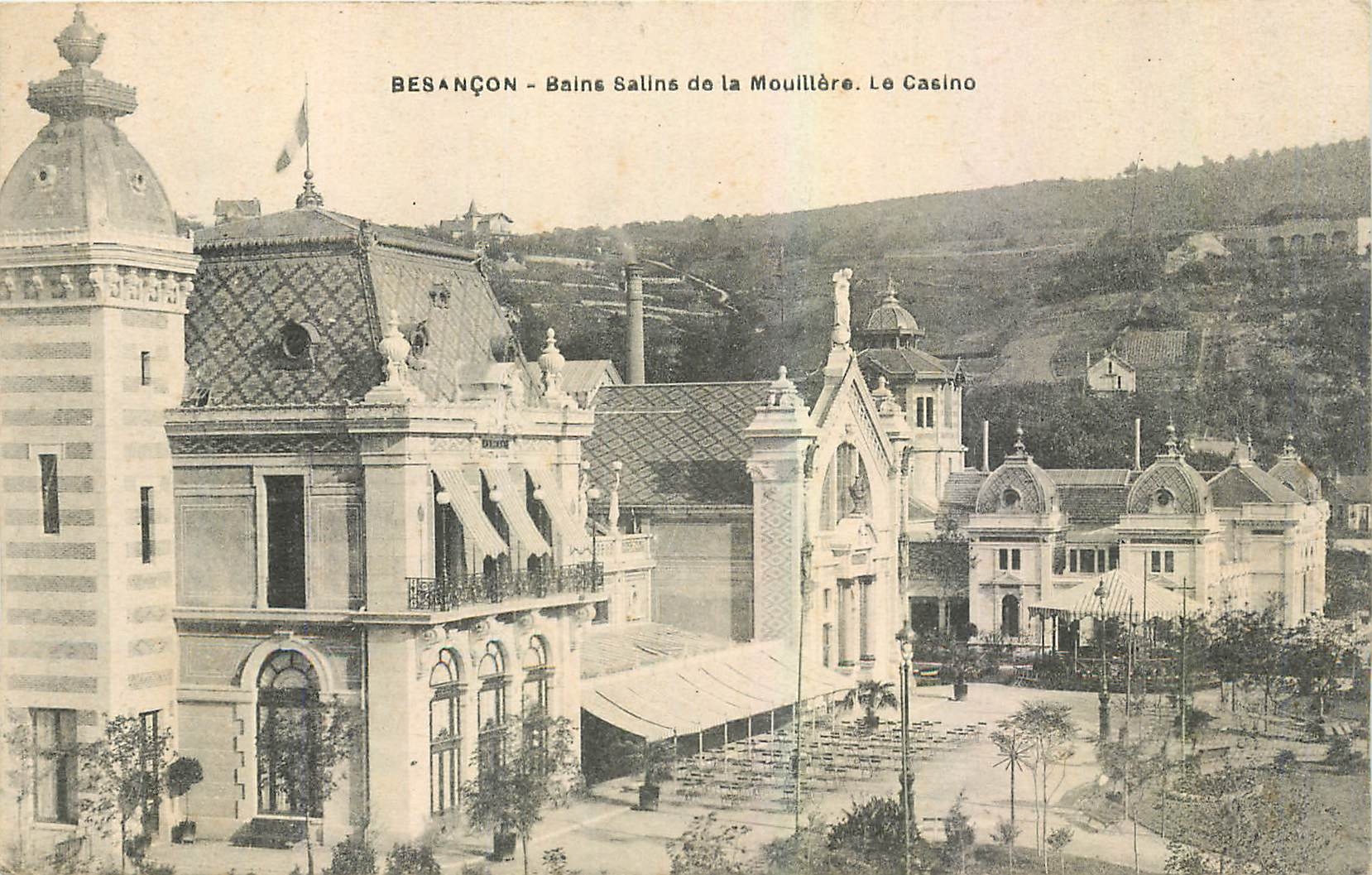 Besançon - Bains Salins de la Mouillère. Le Casino