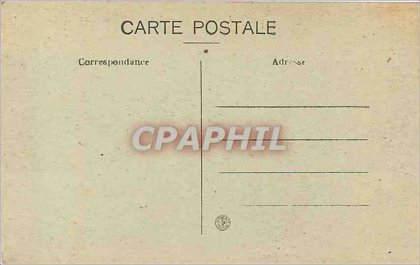 CPA Nimes Canal de la Fontaine  — Rückseite