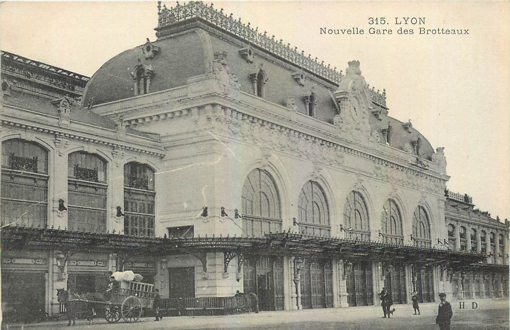 CPA Lyon Nouvelle Gare des Brotteaux 