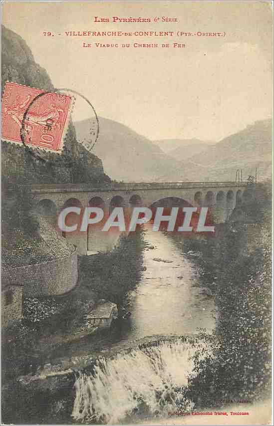 CPA Villefranche de Conflent Pyr Orient 