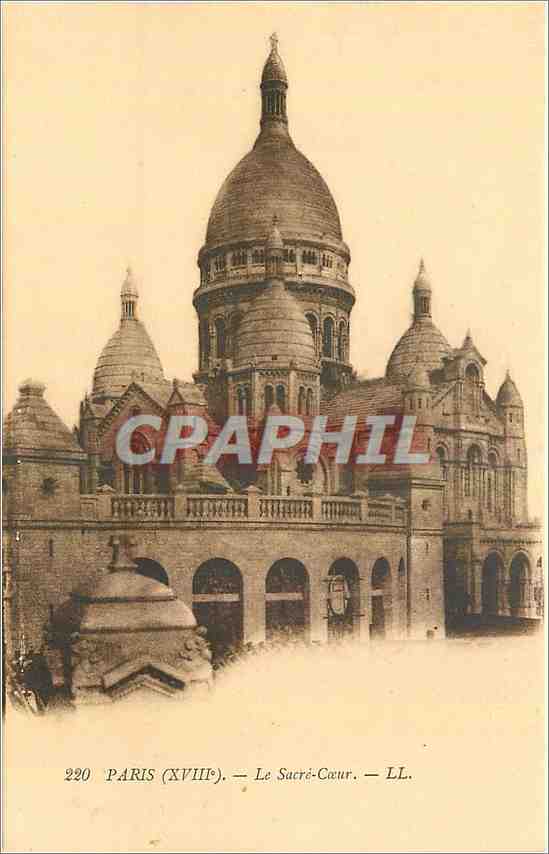 CPA Paris Le Sacre Coeur 