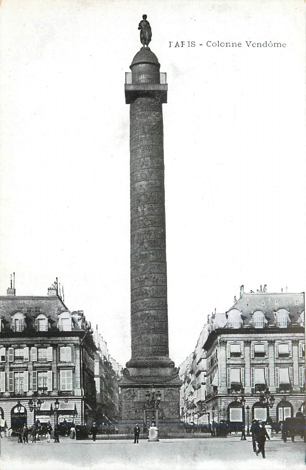 CPA Paris Colonne Vendome 