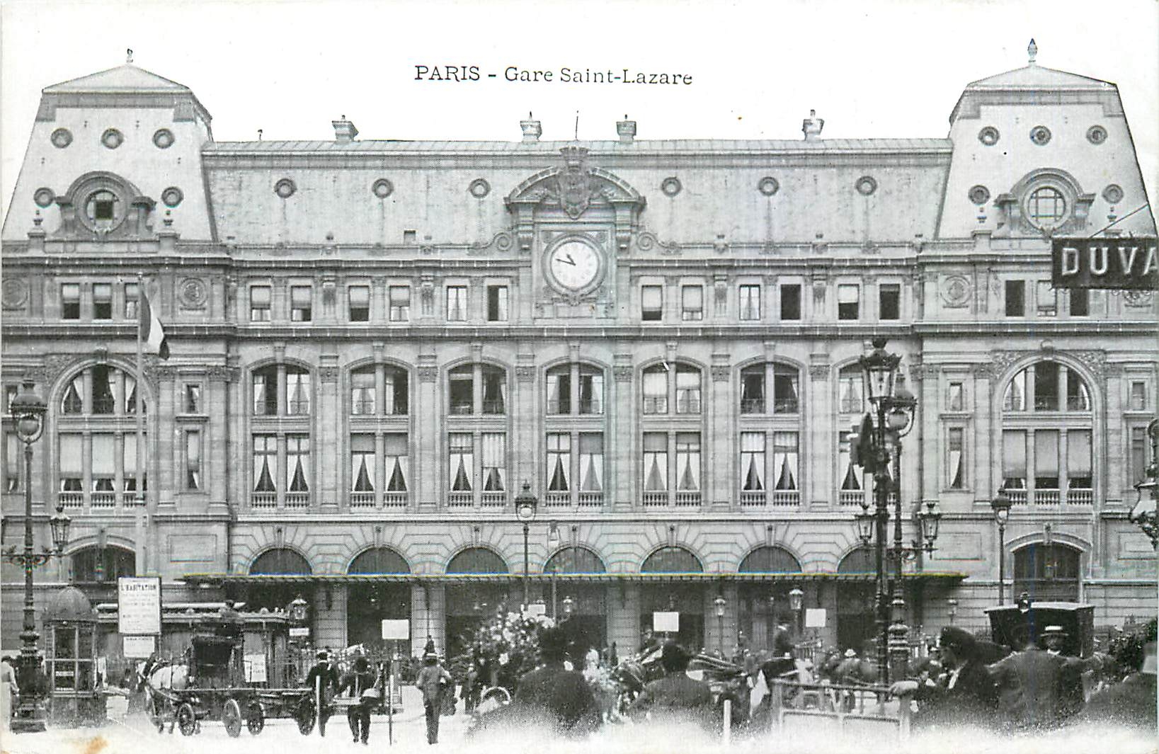 CPA Paris Gare Saint Lazare 