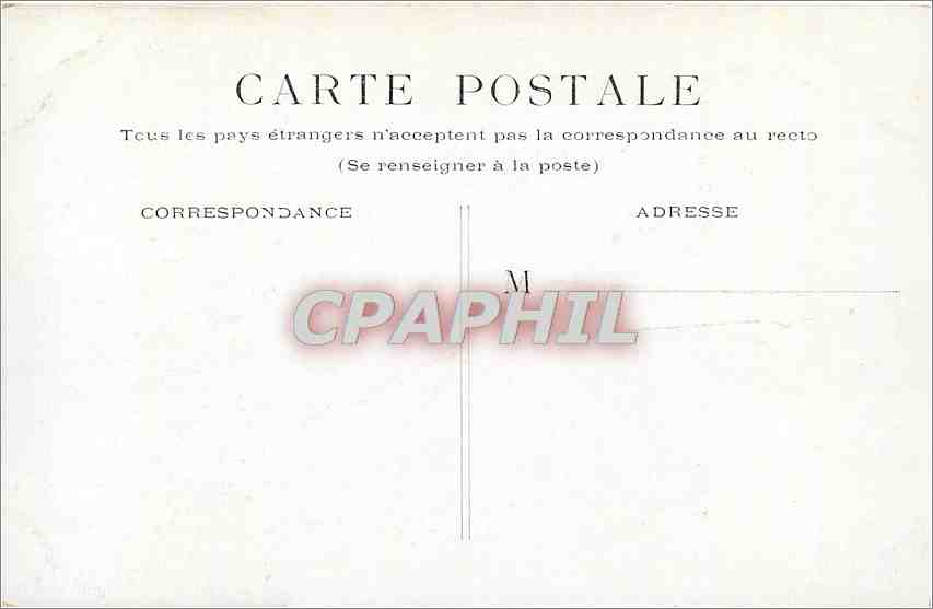 CPA Paris La Tour Eiffel Bateau Peniche — Rückseite