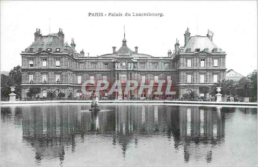 CPA Paris Palais du Luxembourg 