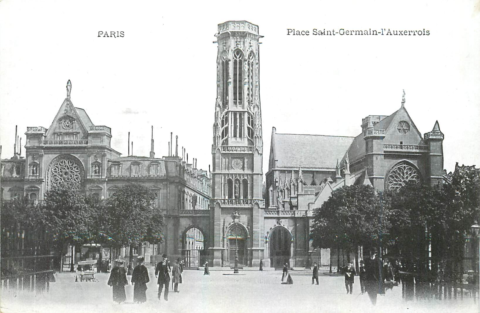 CPA Paris Place Saint Germain l'Auxerrois 