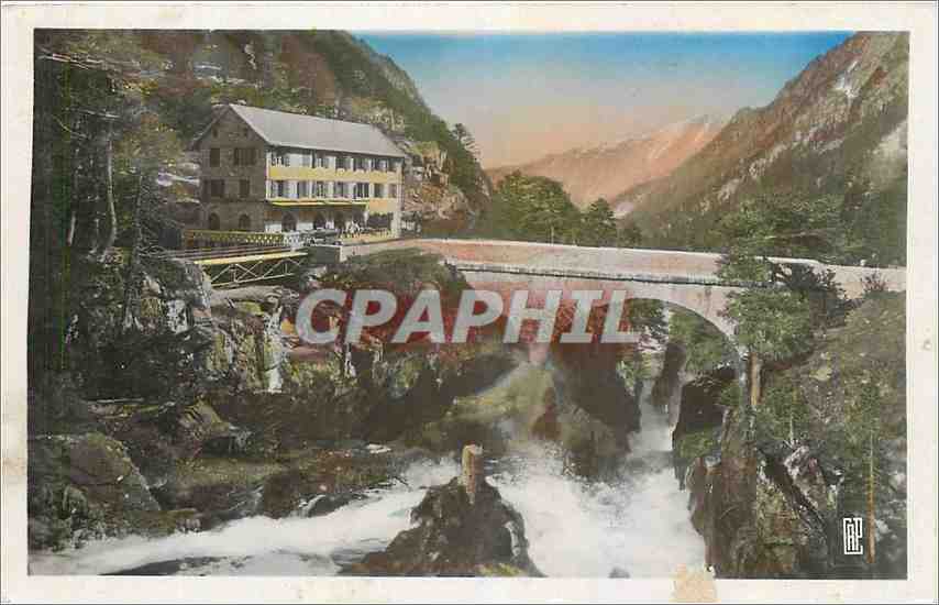 CPA Cauterets Hotel du Pont d'Espagne le Port 