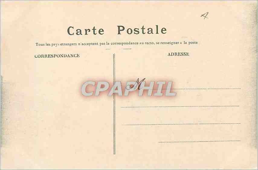 CPA Collection de la Cie des Tramways de Bonsecours Eglise St Paul ECole Marcel Buquet  — Verso