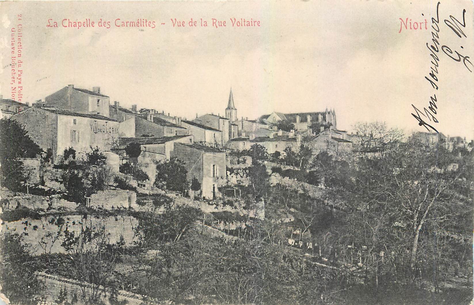 La Chapelle des Carmélites - Vue de la Rue Voltaire — Gisserie Hépichet, Niort