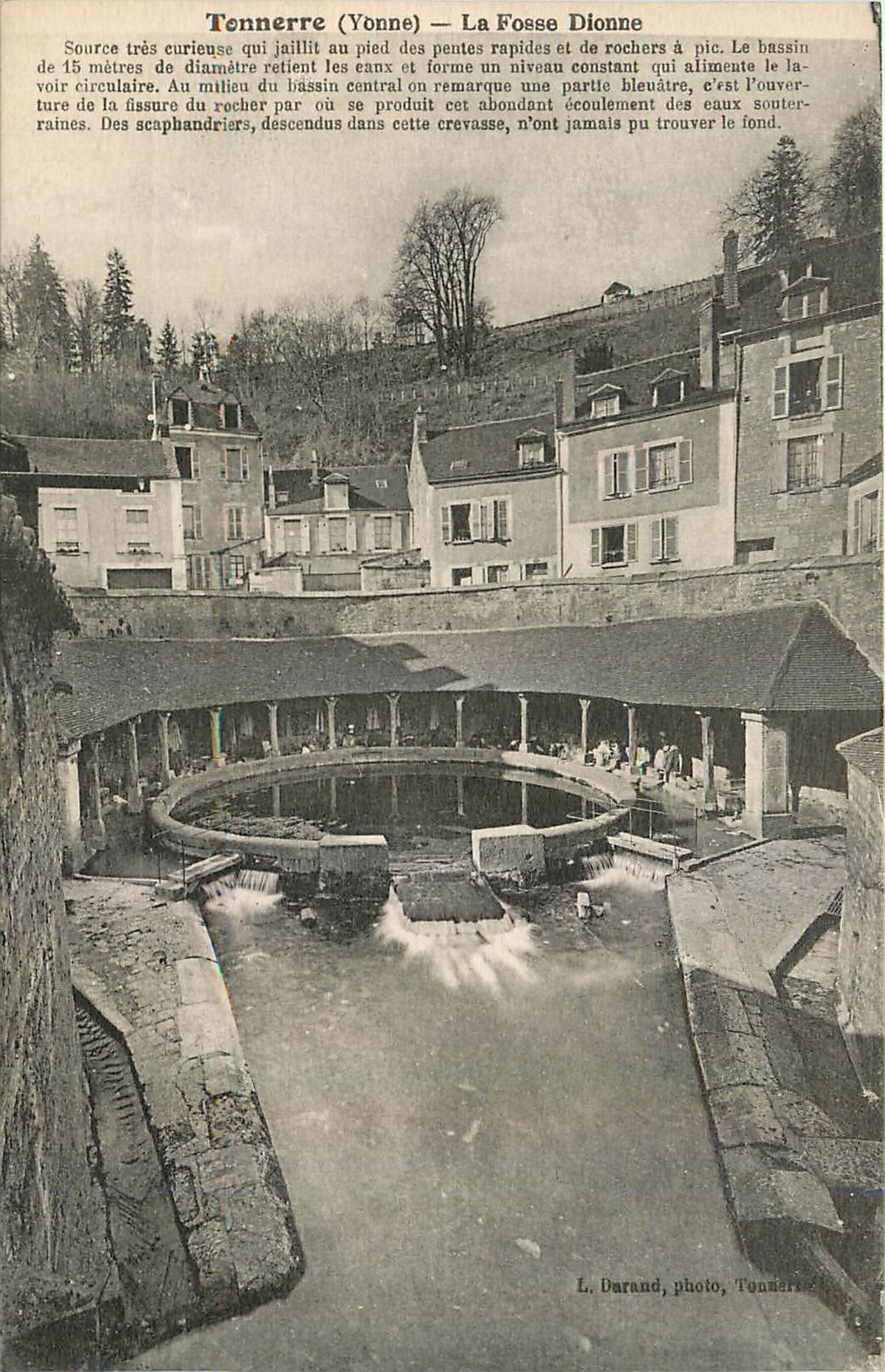 CPA Tonnerre Yonne La Fosse Dionne 