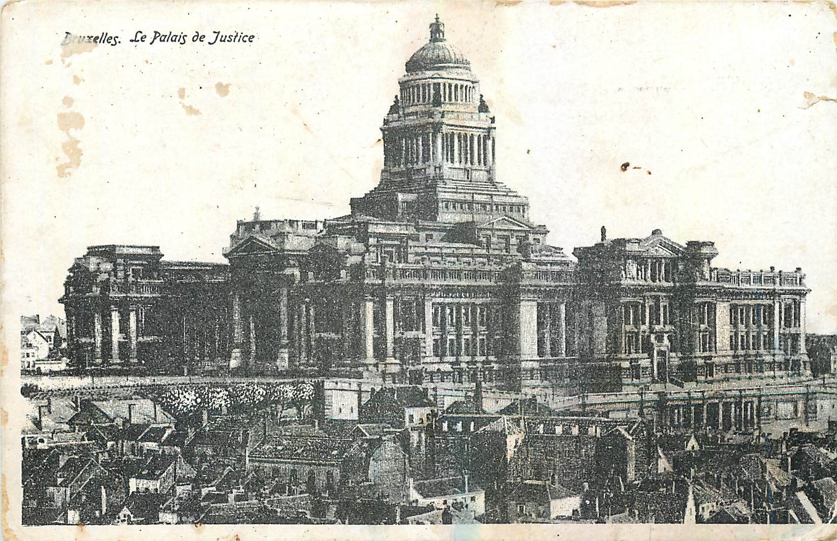 CPA Bruxelles Le Palais de Justice 