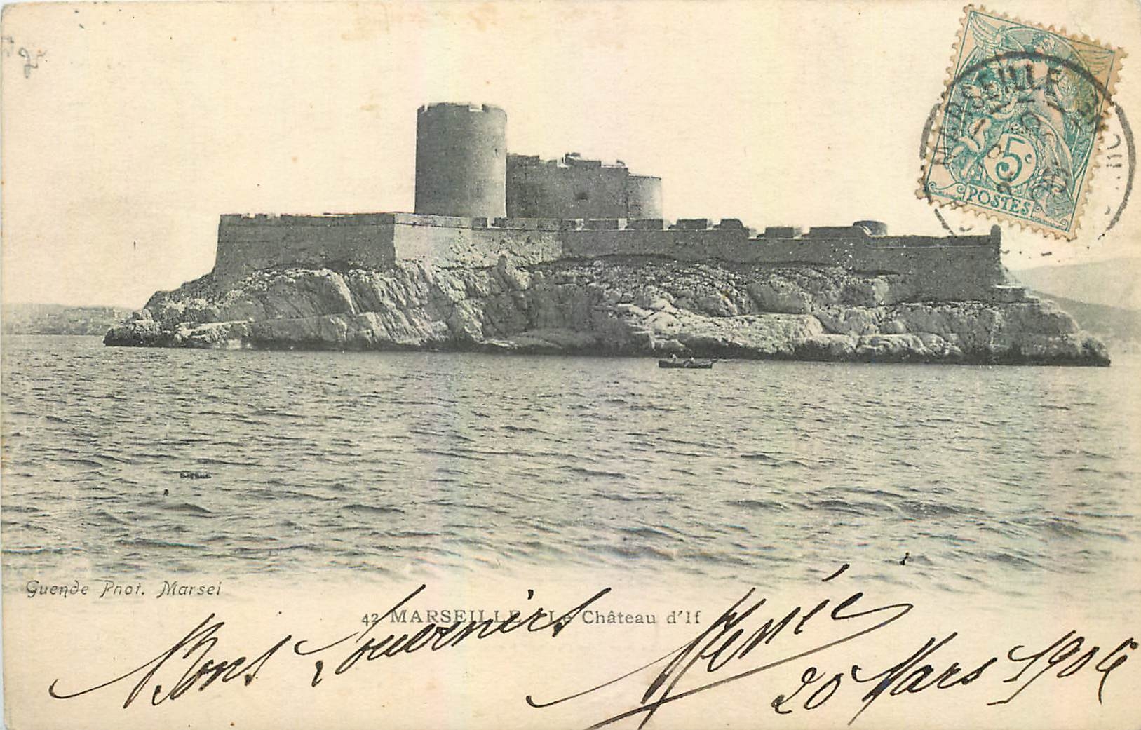 CPA Marseille Le Chateau d'If 