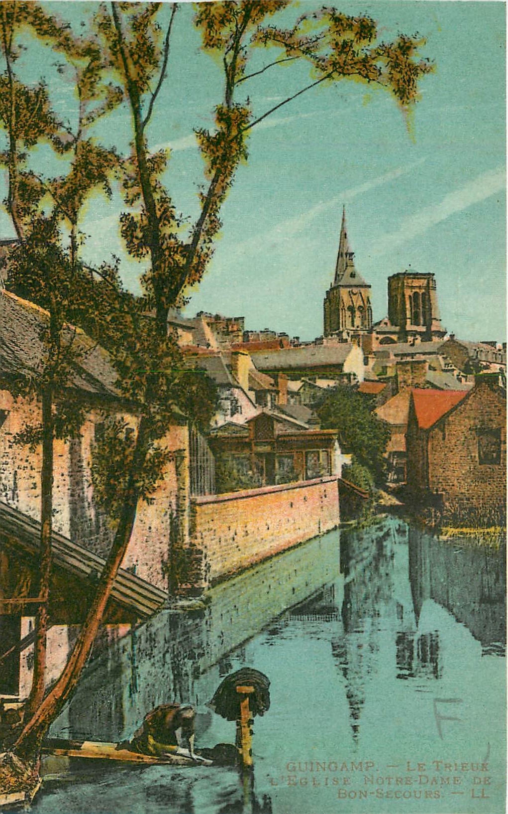 Guingamp — Le Trieur — L'Église Notre-Dame de Bon-Secours — LL