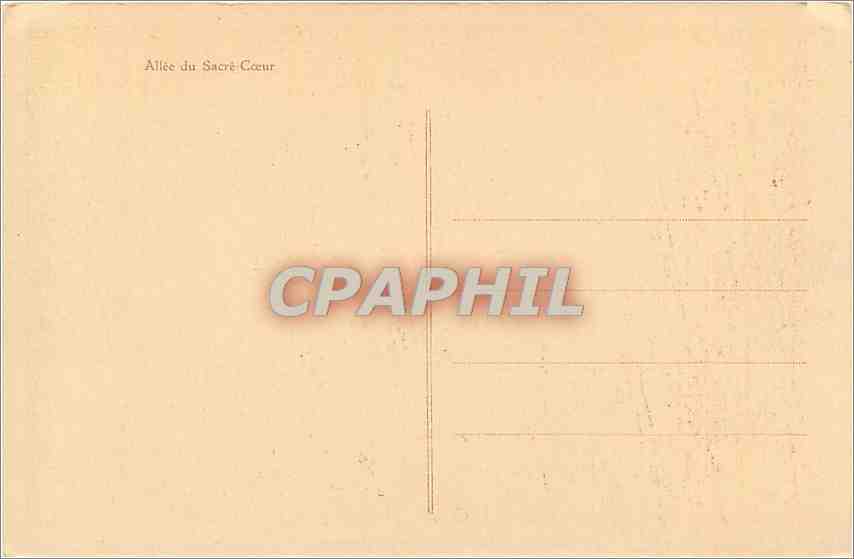 CPA Le Bon Sauveur Begard C du N  — Rückseite
