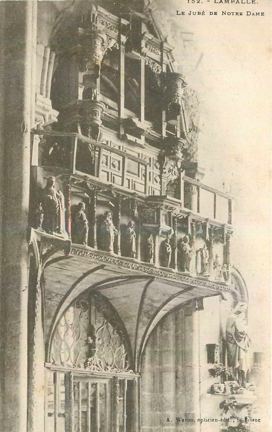 CPA Lamballe Le June de Notre Dame 